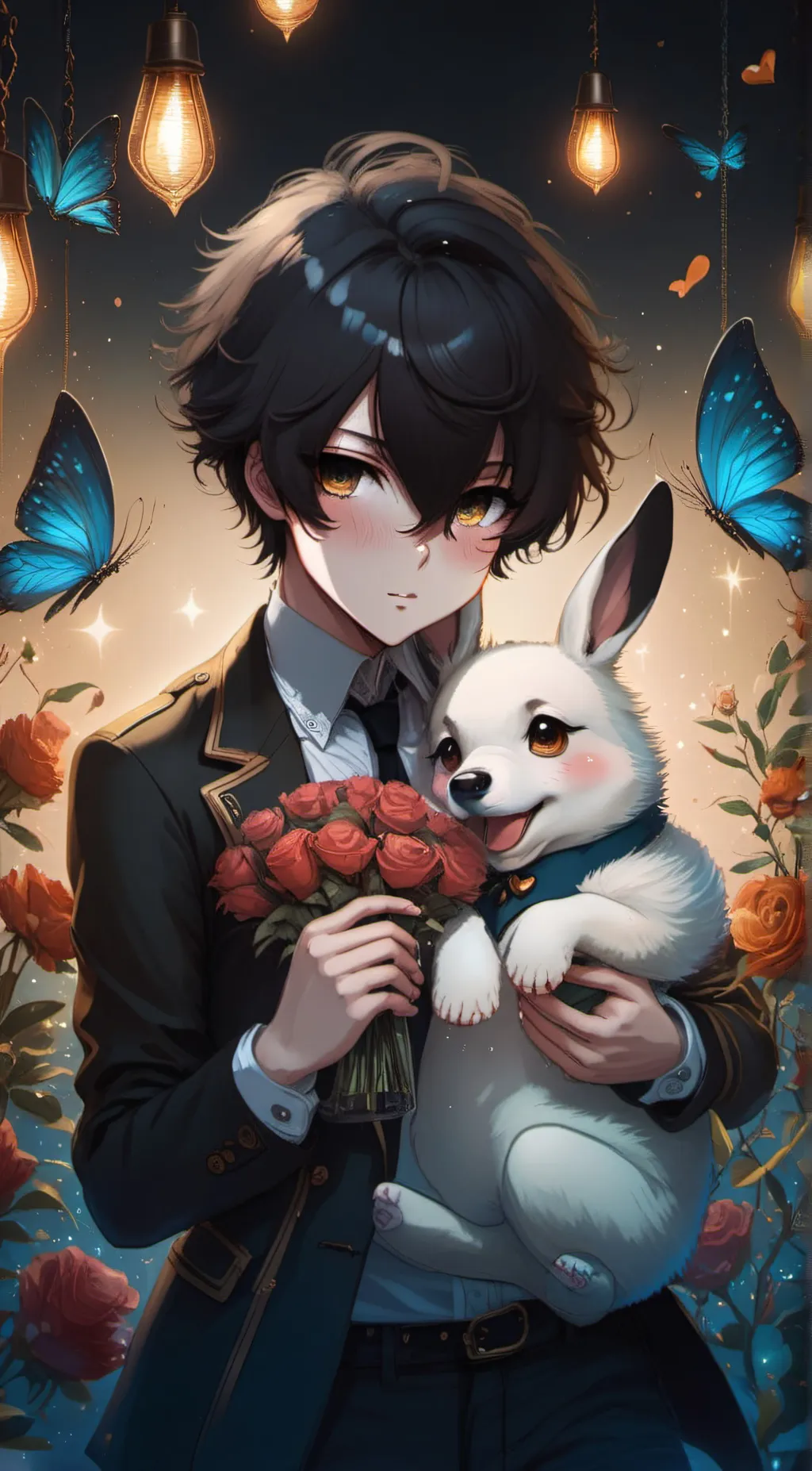 ai character: Max background