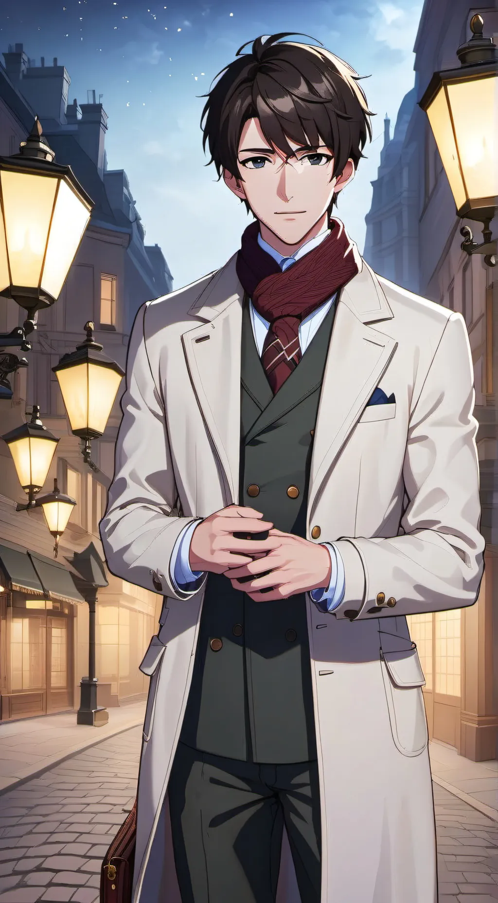 ai character: Logan  background