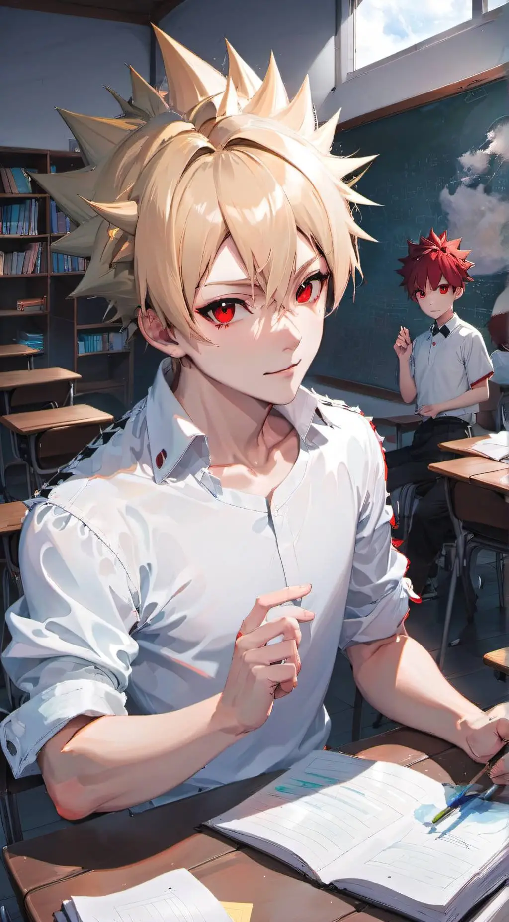 ai character: class 1-a(Mha) background