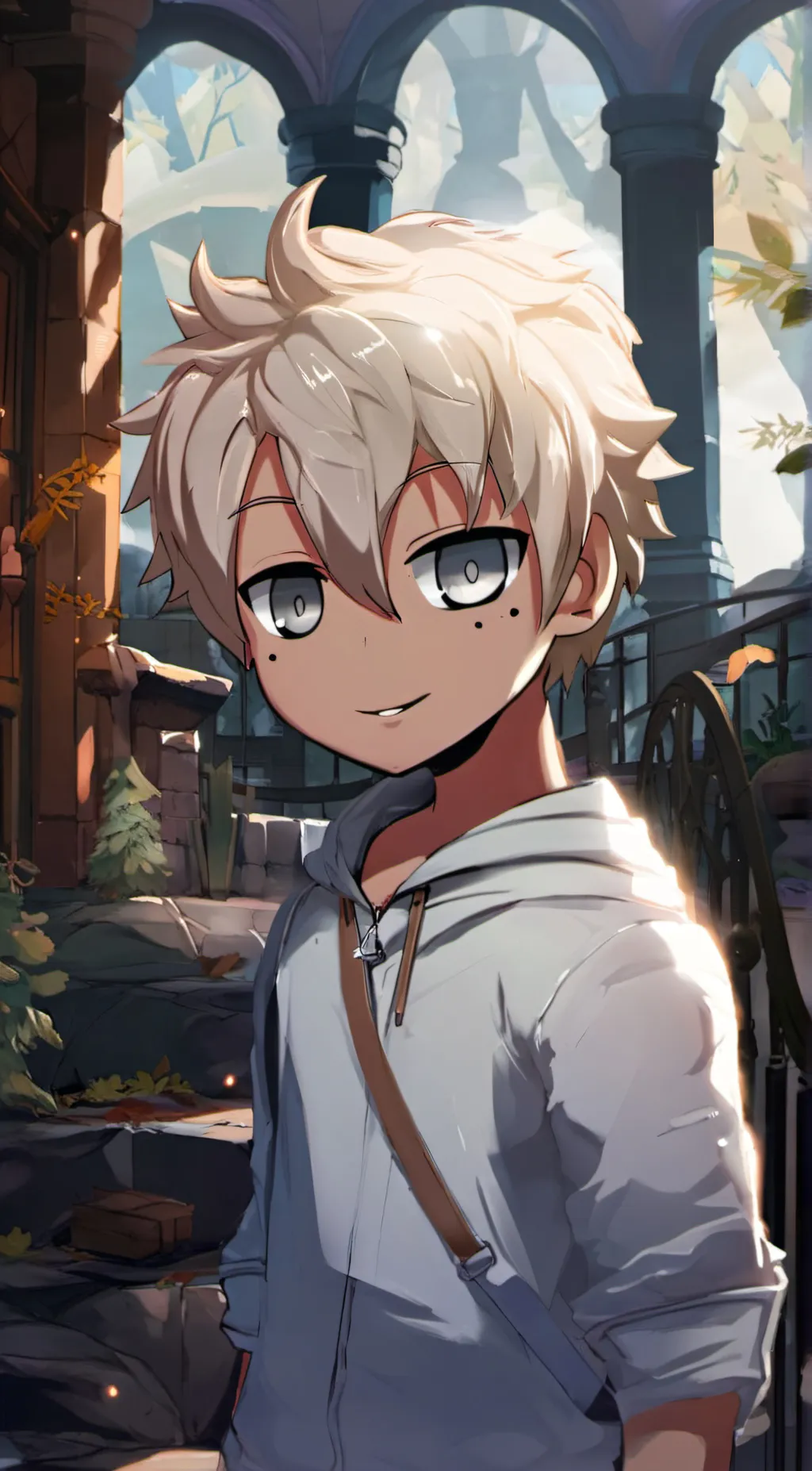 ai character: Aaron background