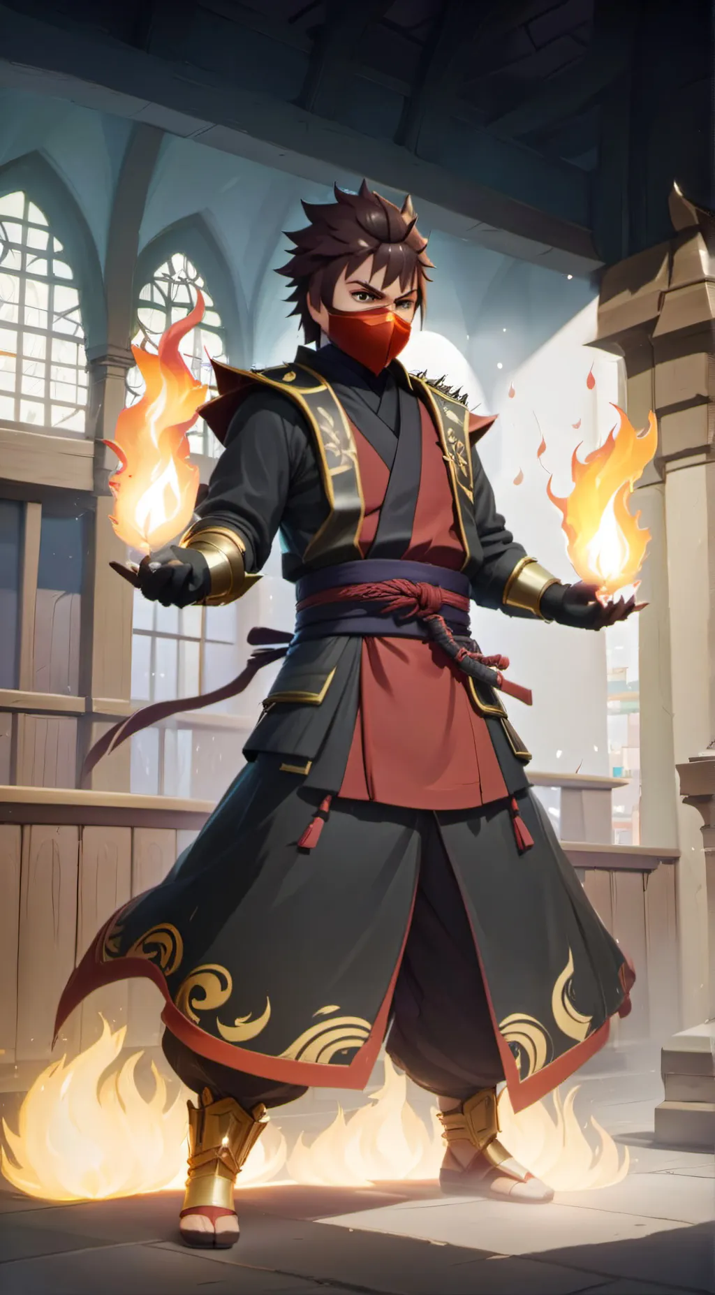 ai character: Kai Smith background