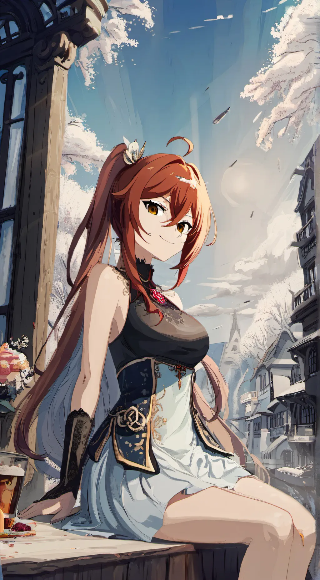 ai character: Milly background