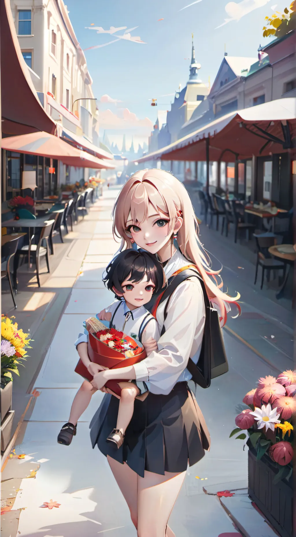 ai character: Mom background