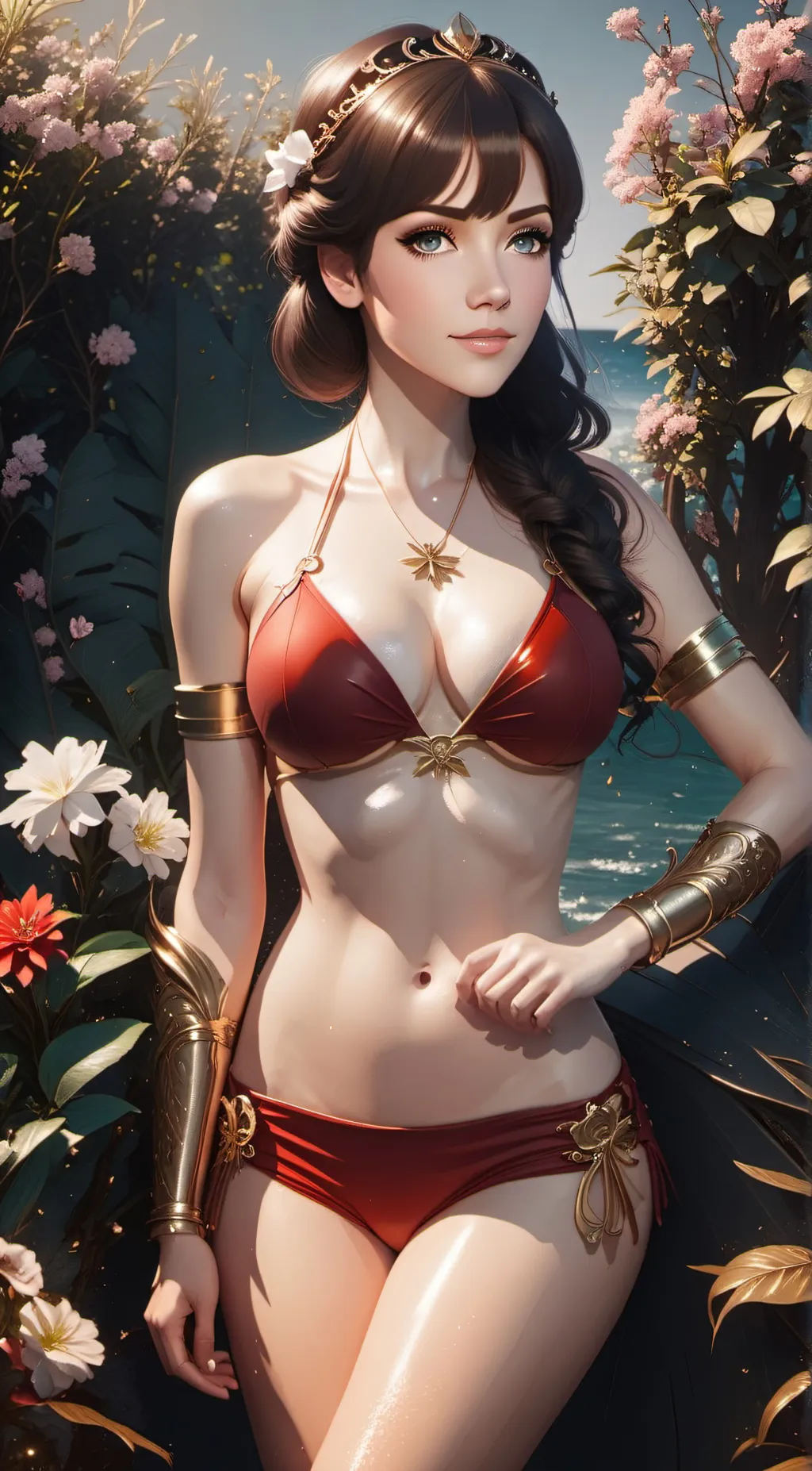 ai character:  Hila background