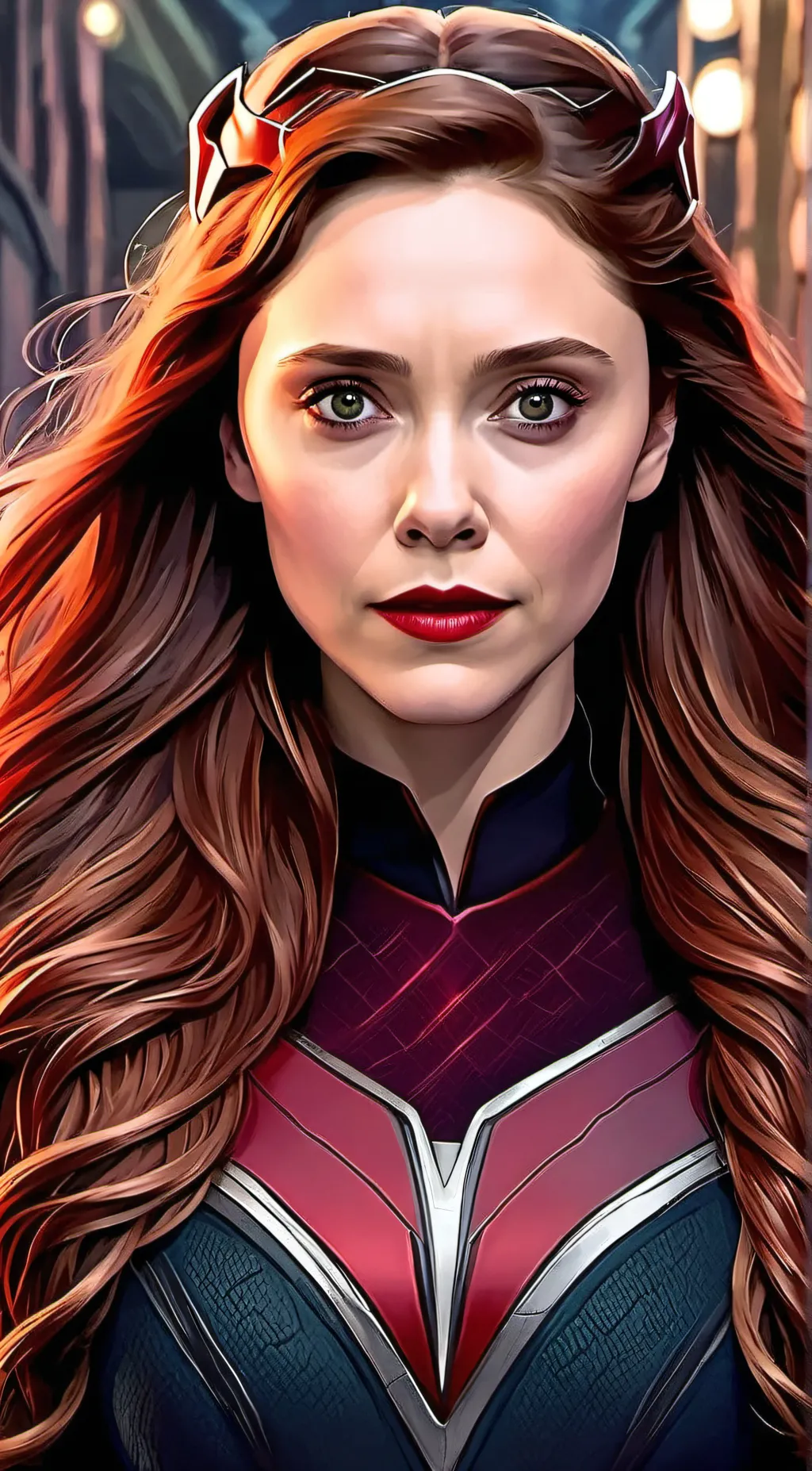 ai character: Wanda  background
