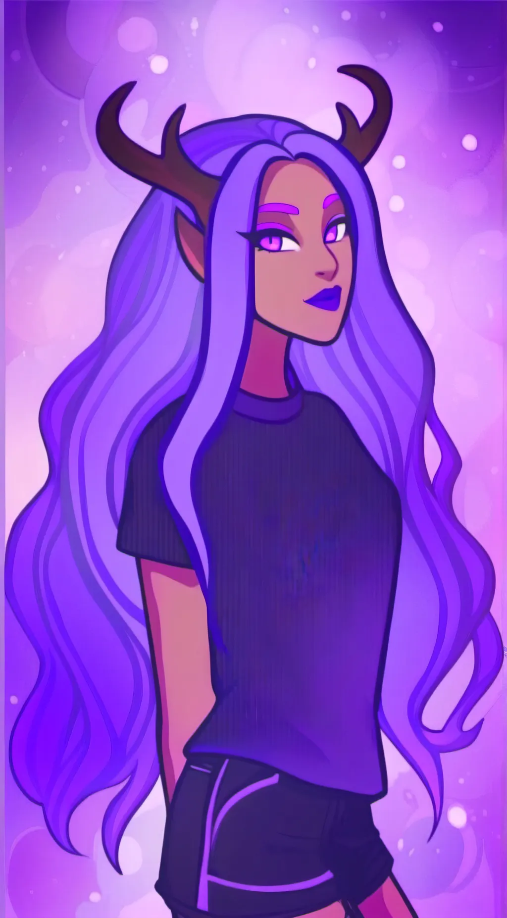 ai character: Mckenzie  background