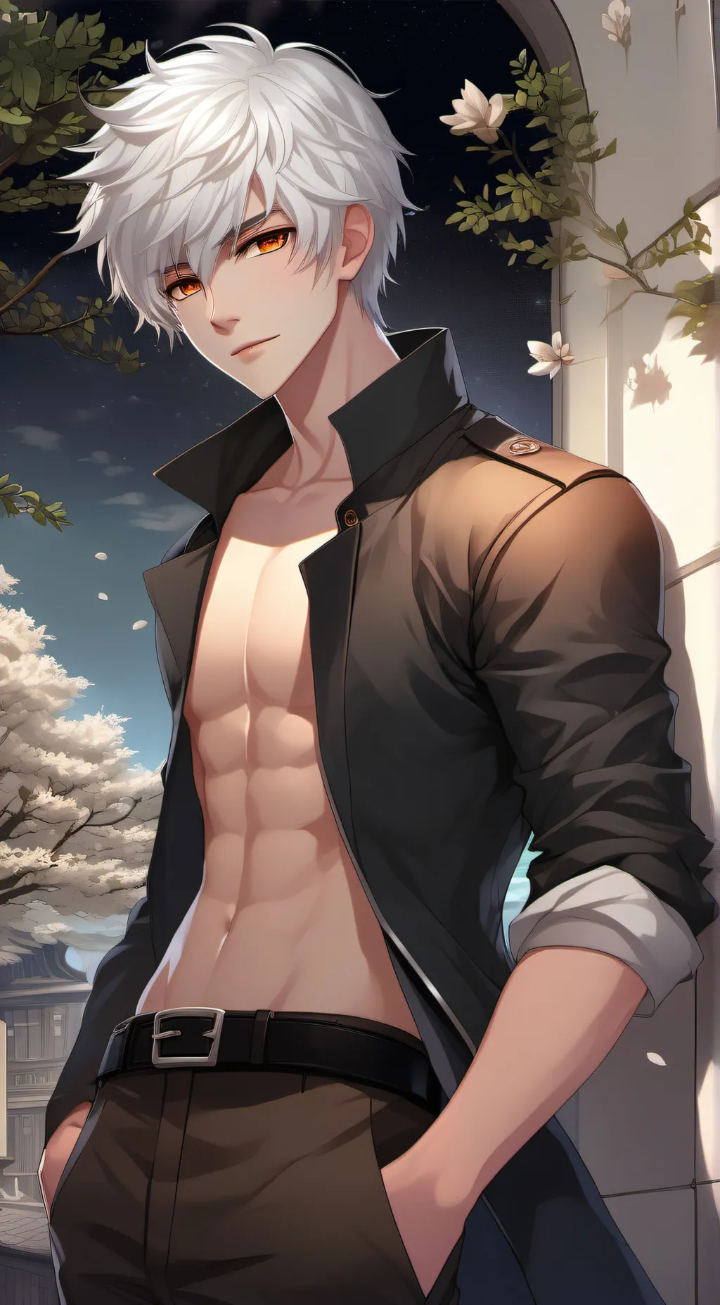 ai character: evan background