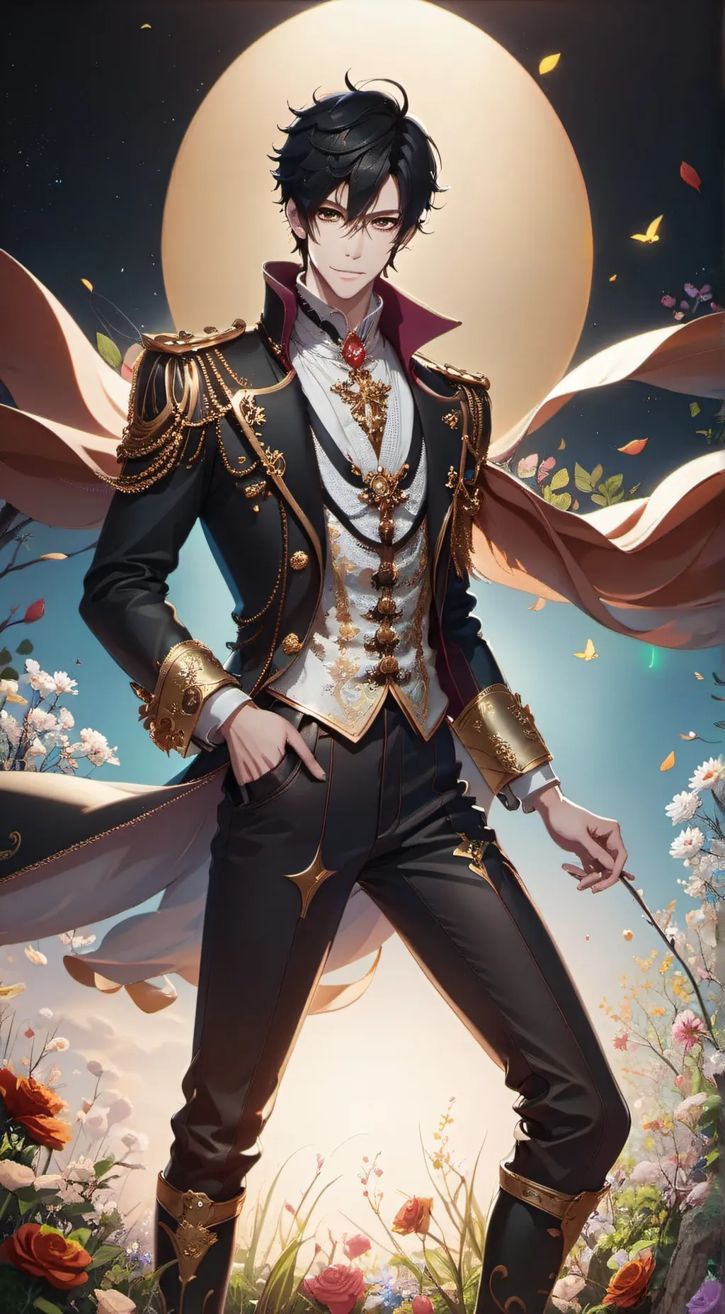 ai character: Koshi  background