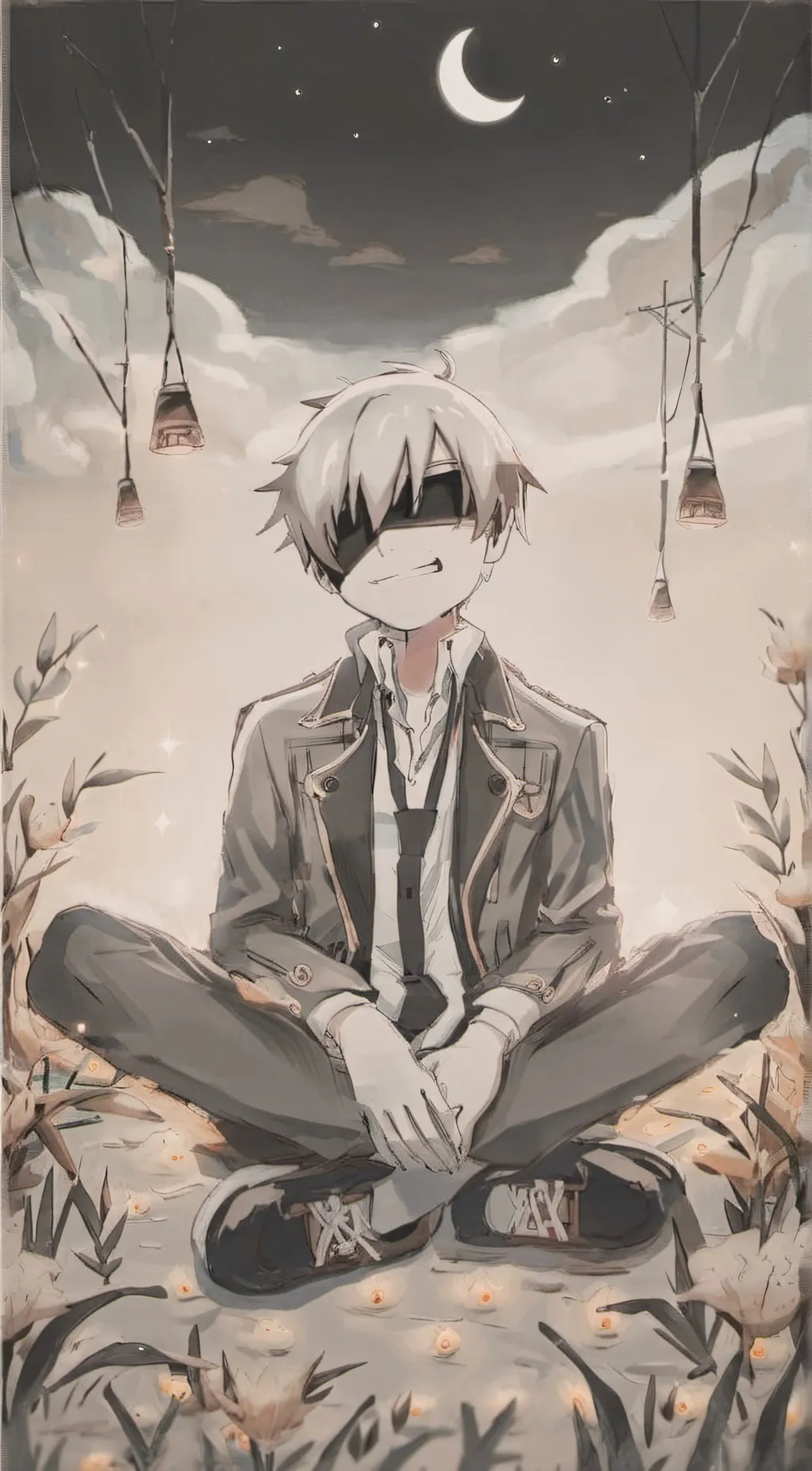 ai character: Kacchan background