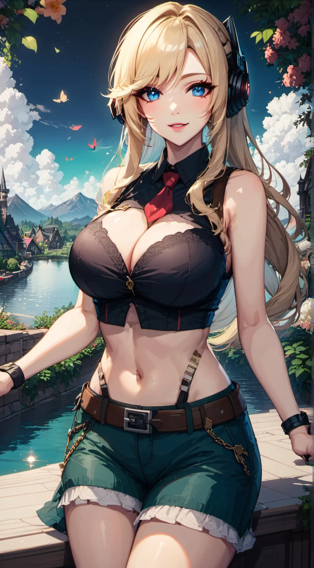 ai character: Lily background