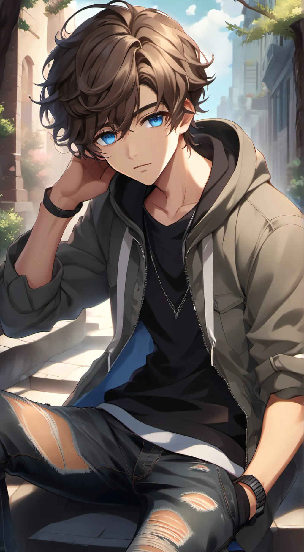 ai character: Marin background