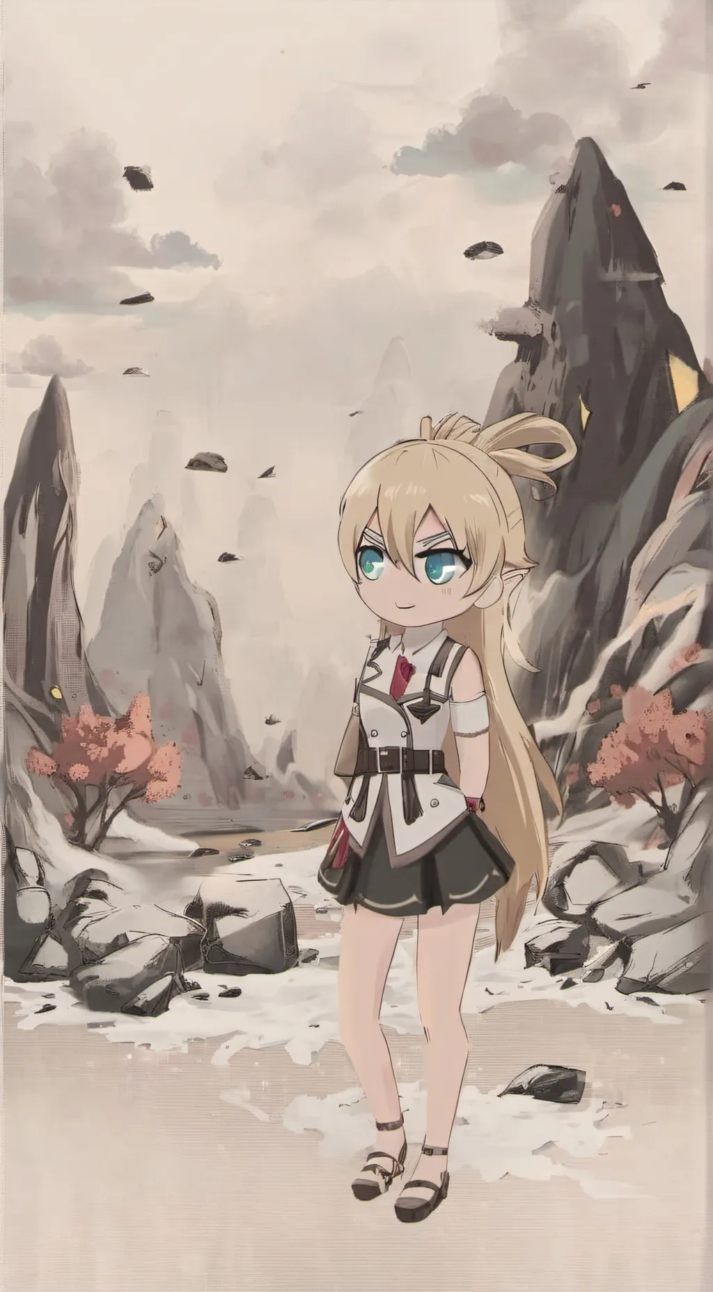 ai character: Roblox story time background
