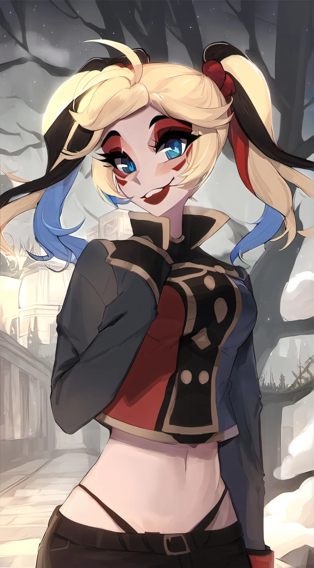 ai character: 😘Harley Quinn🥰 background