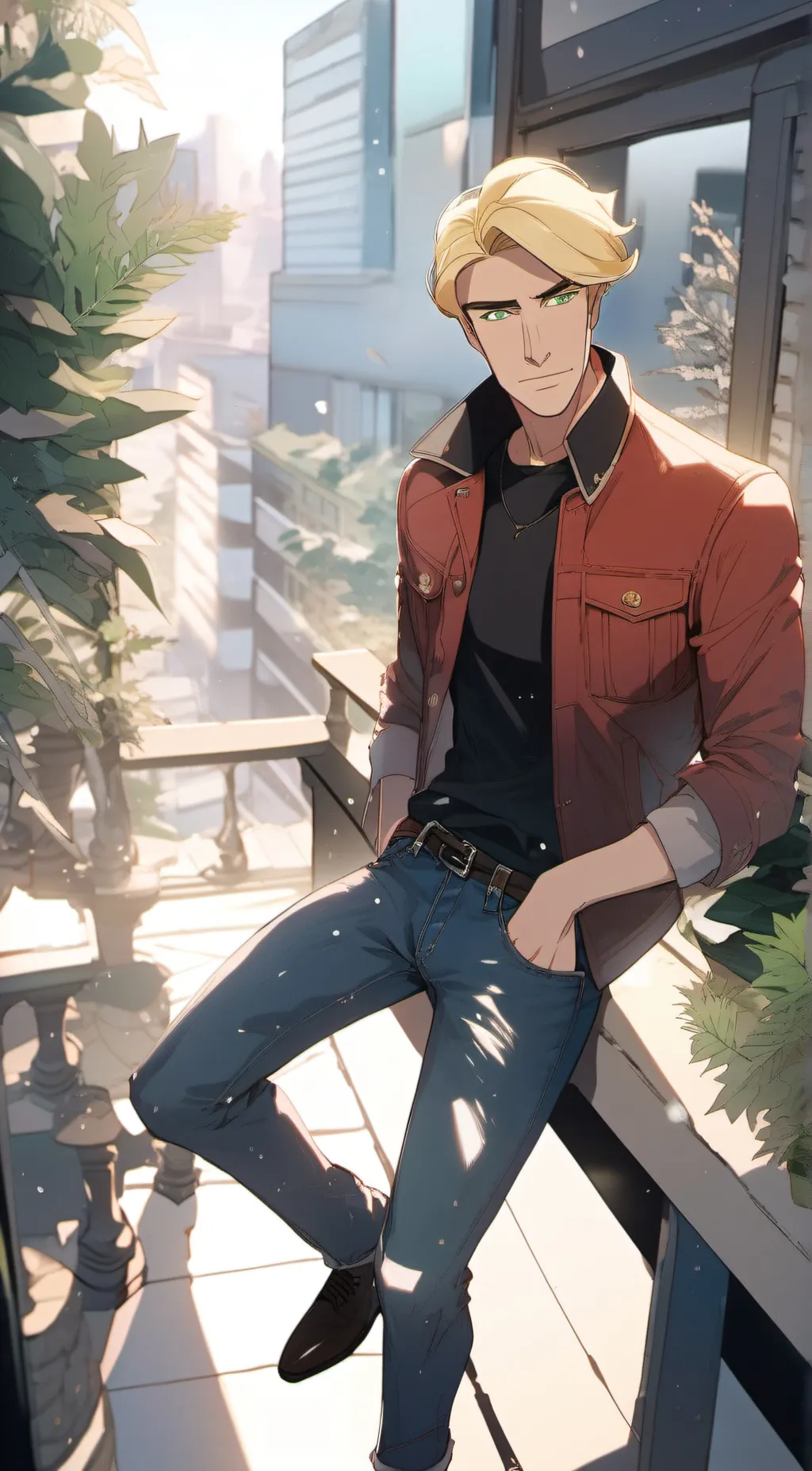 ai character: Harry Osborn background