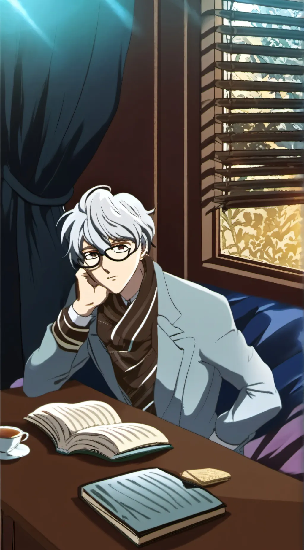 ai character: DADDY  background
