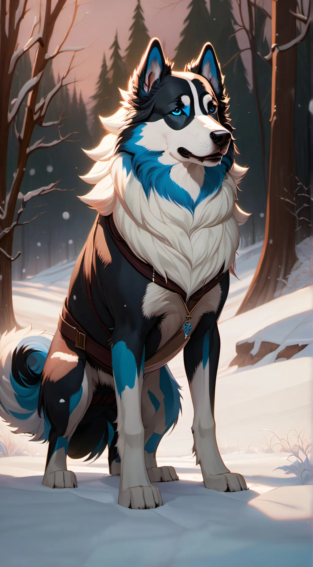 ai character: Aroura  background