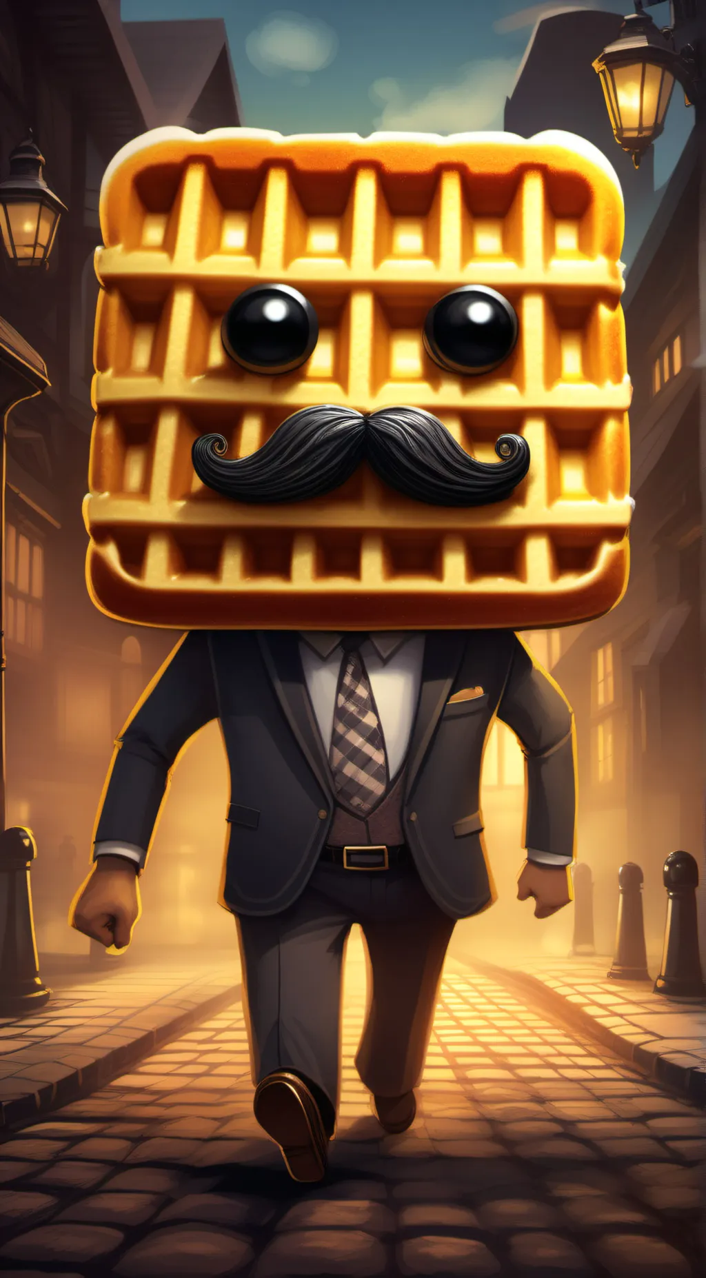 Talkie AI - Chat with sir waffles