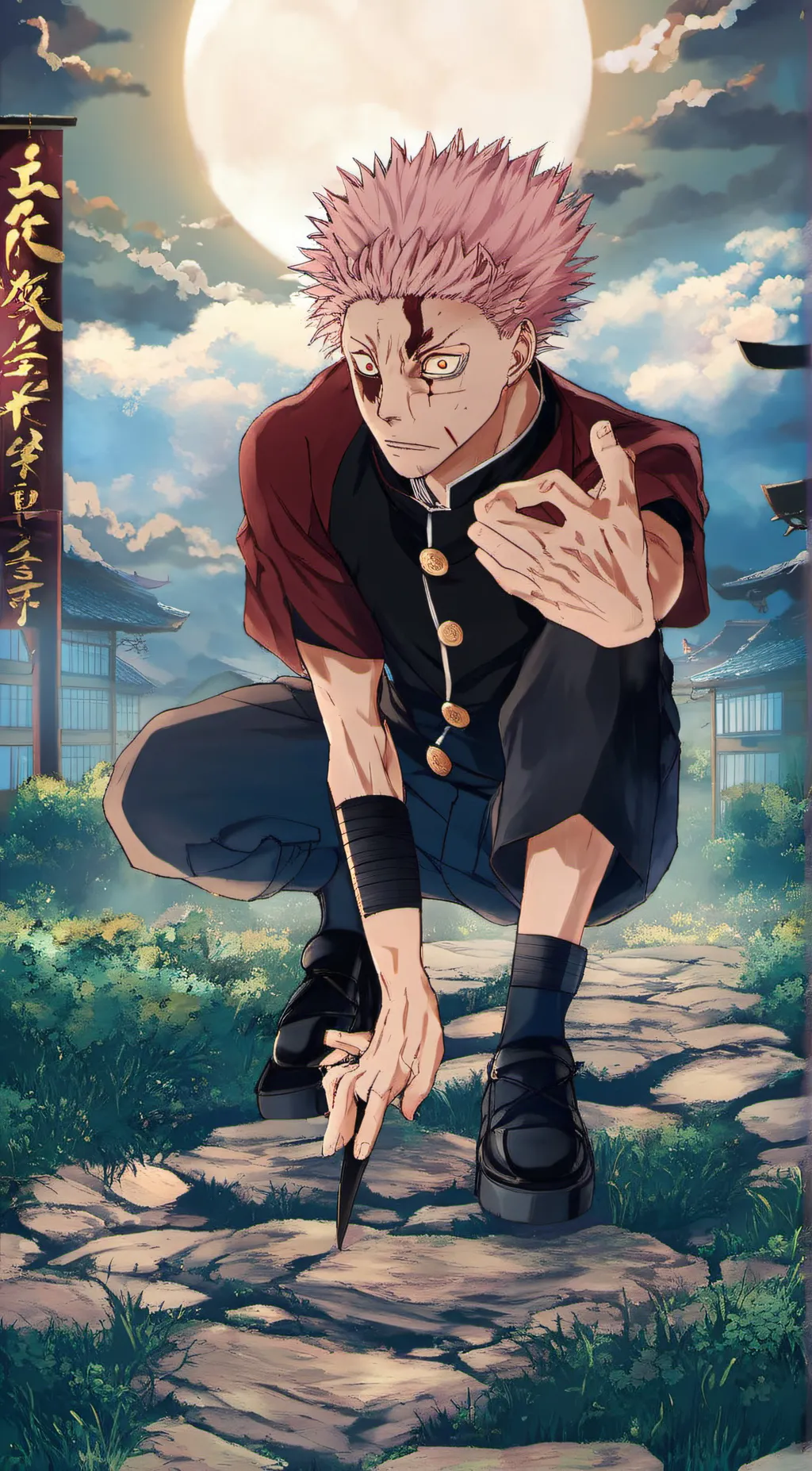 ai character: Jujutsu kaisen background