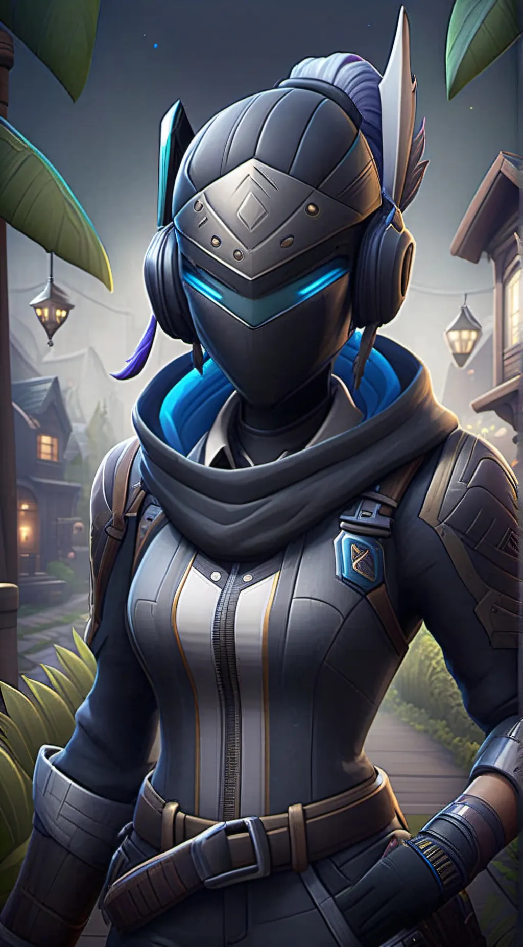 ai character: Lynx  background