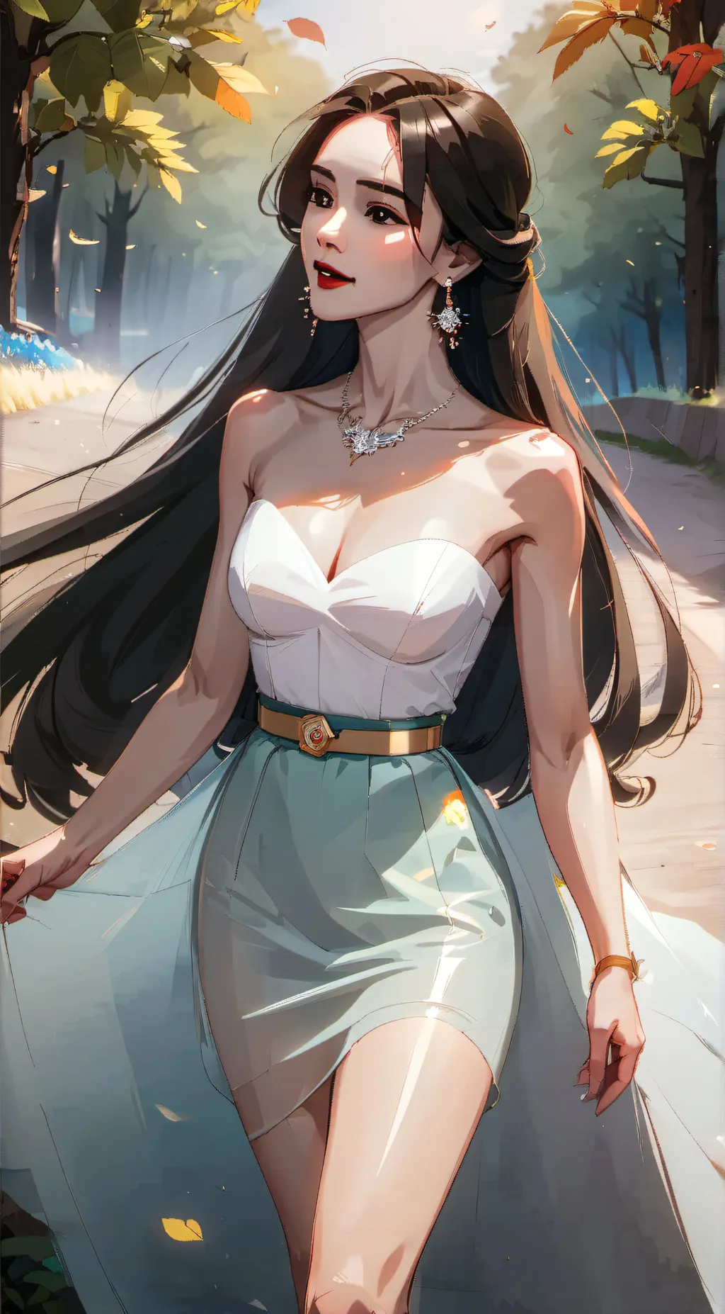 ai character: April background
