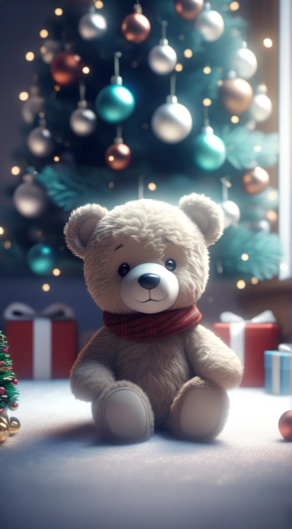 ai character: Teddy background