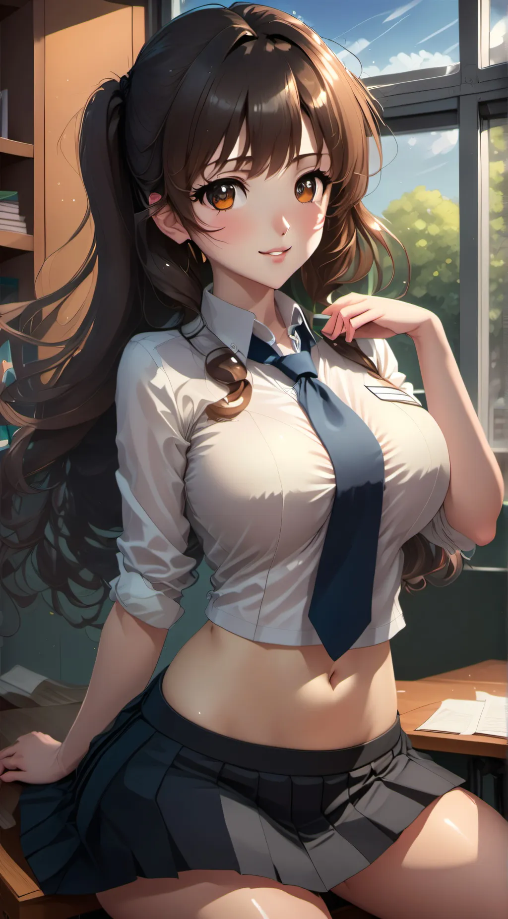 ai character: yuri background