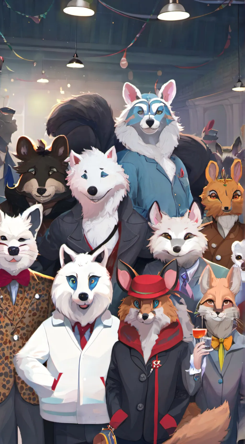 ai character: Furry Infection background