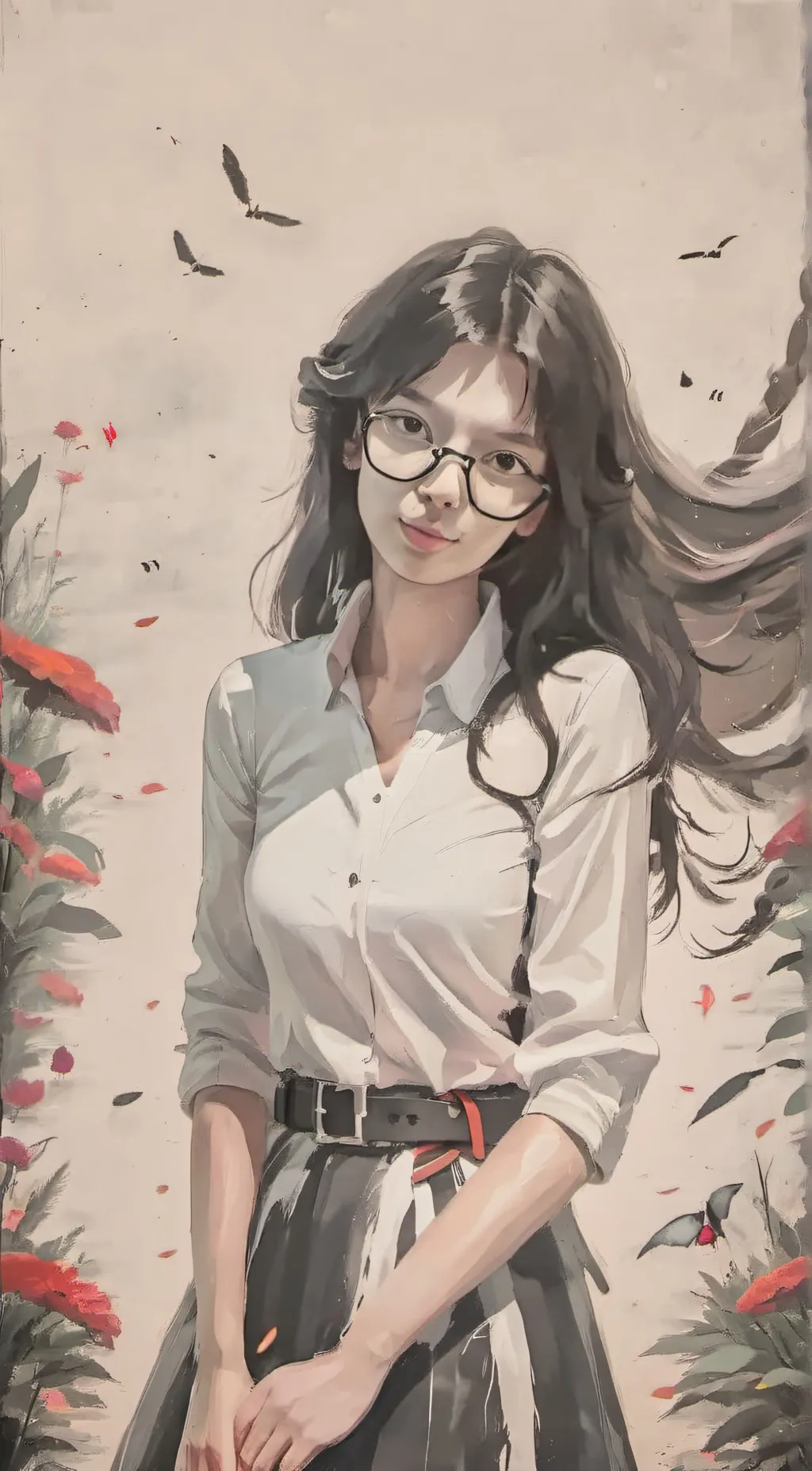 ai character: Carole Ann Boone  background