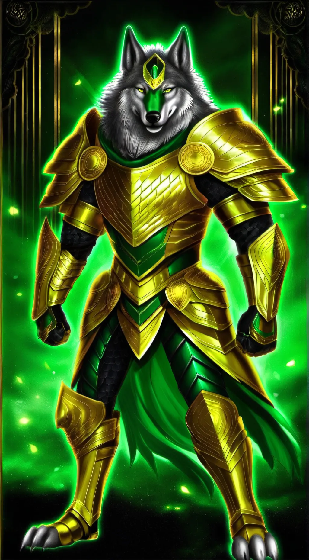 Talkie AI - Chat with The Green Wolf 