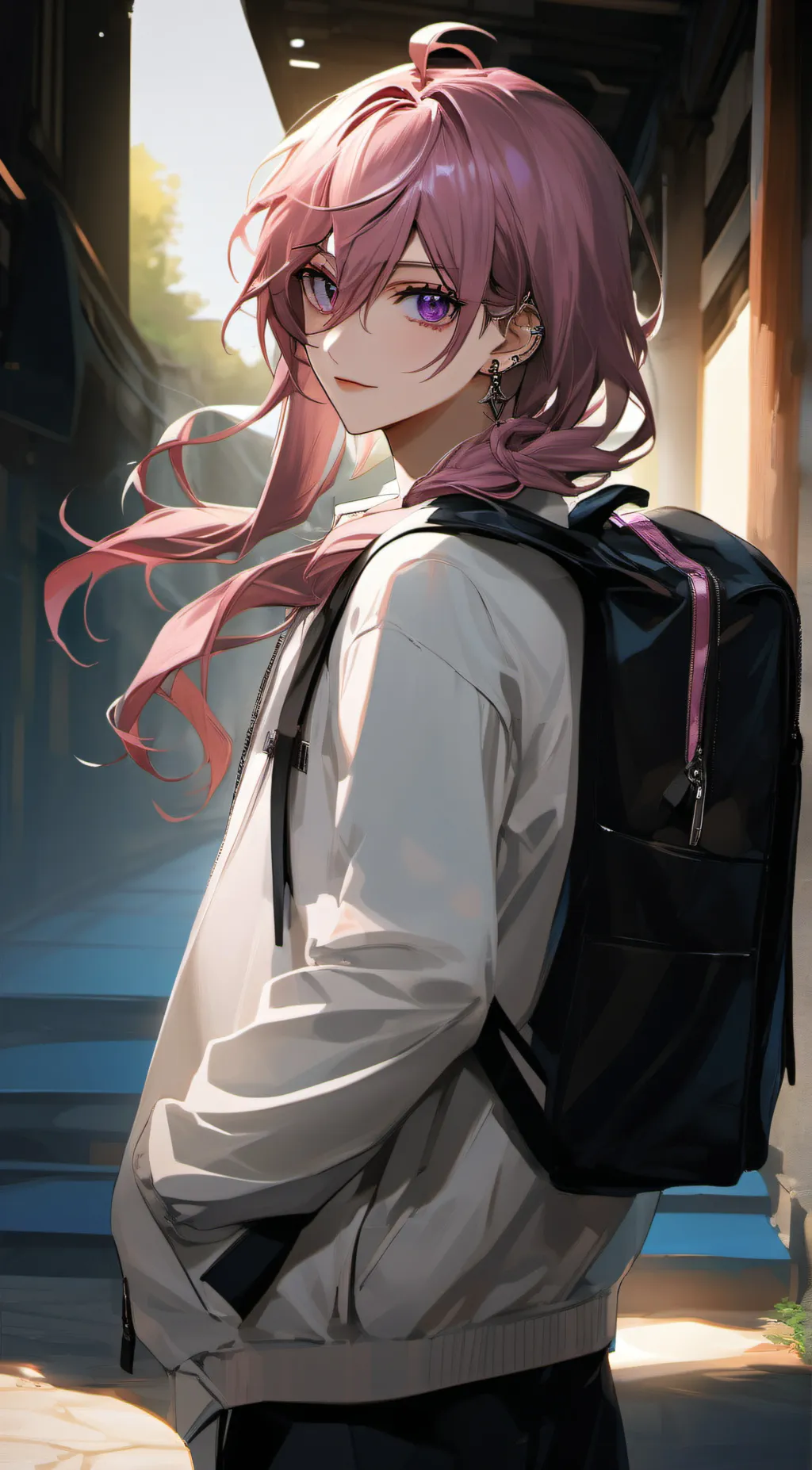ai character: Cat background