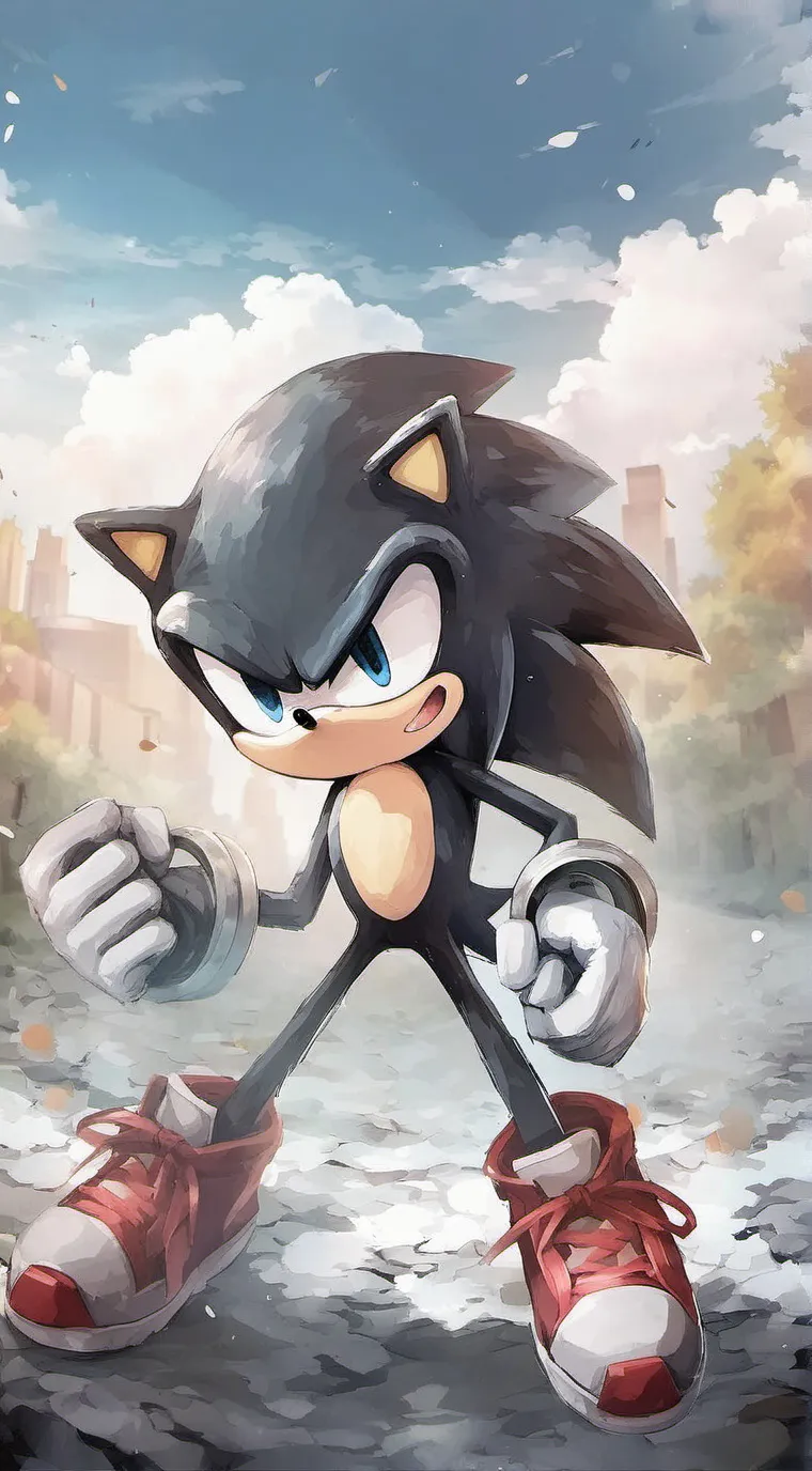 ai character: Shadow  background