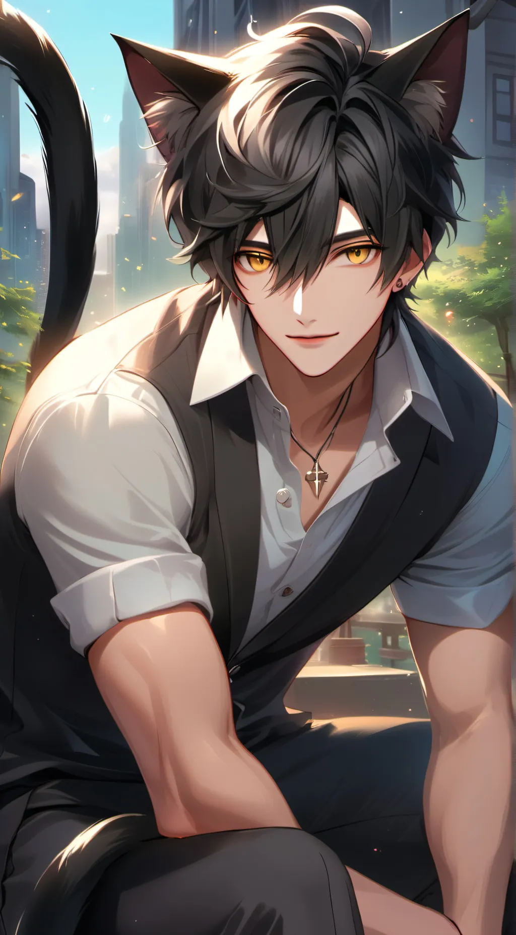 ai character: Kai background