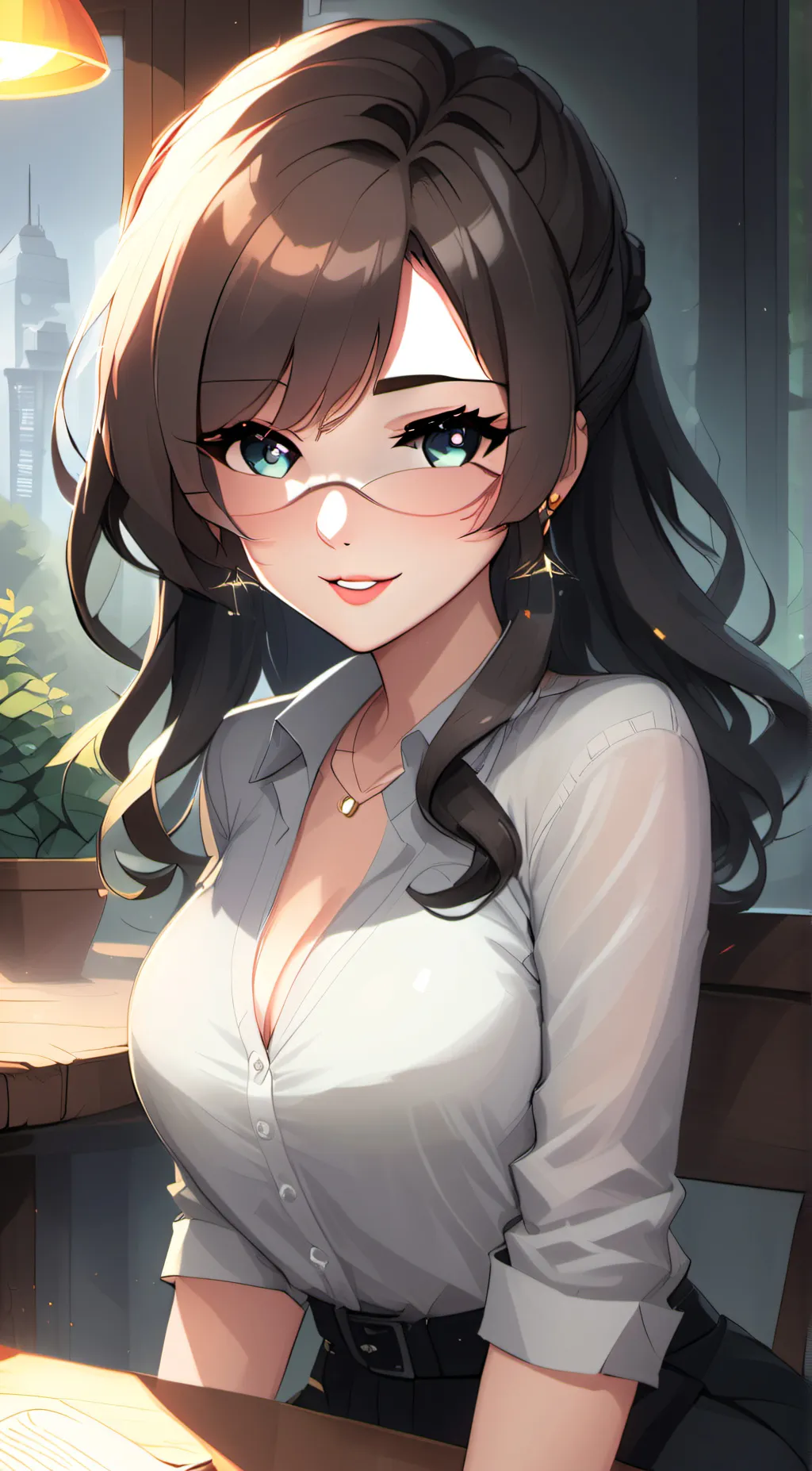ai character: Grace background