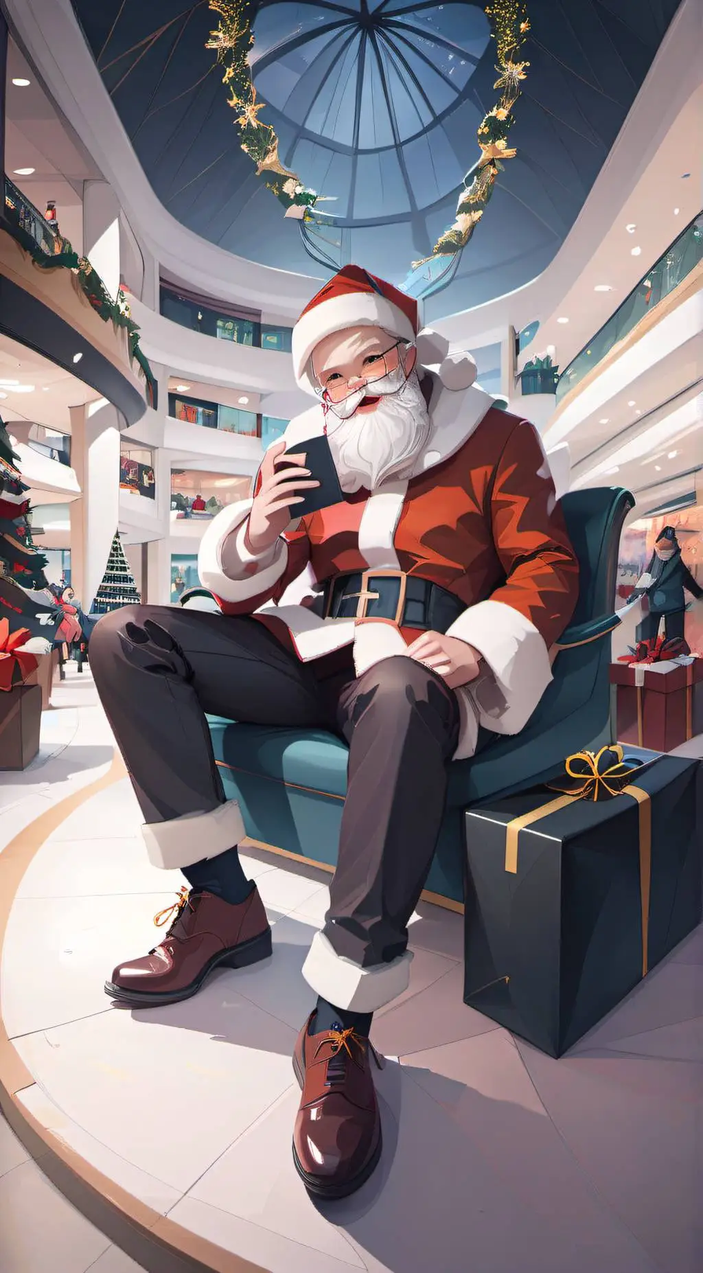 Talkie AI - Chat with mall santa