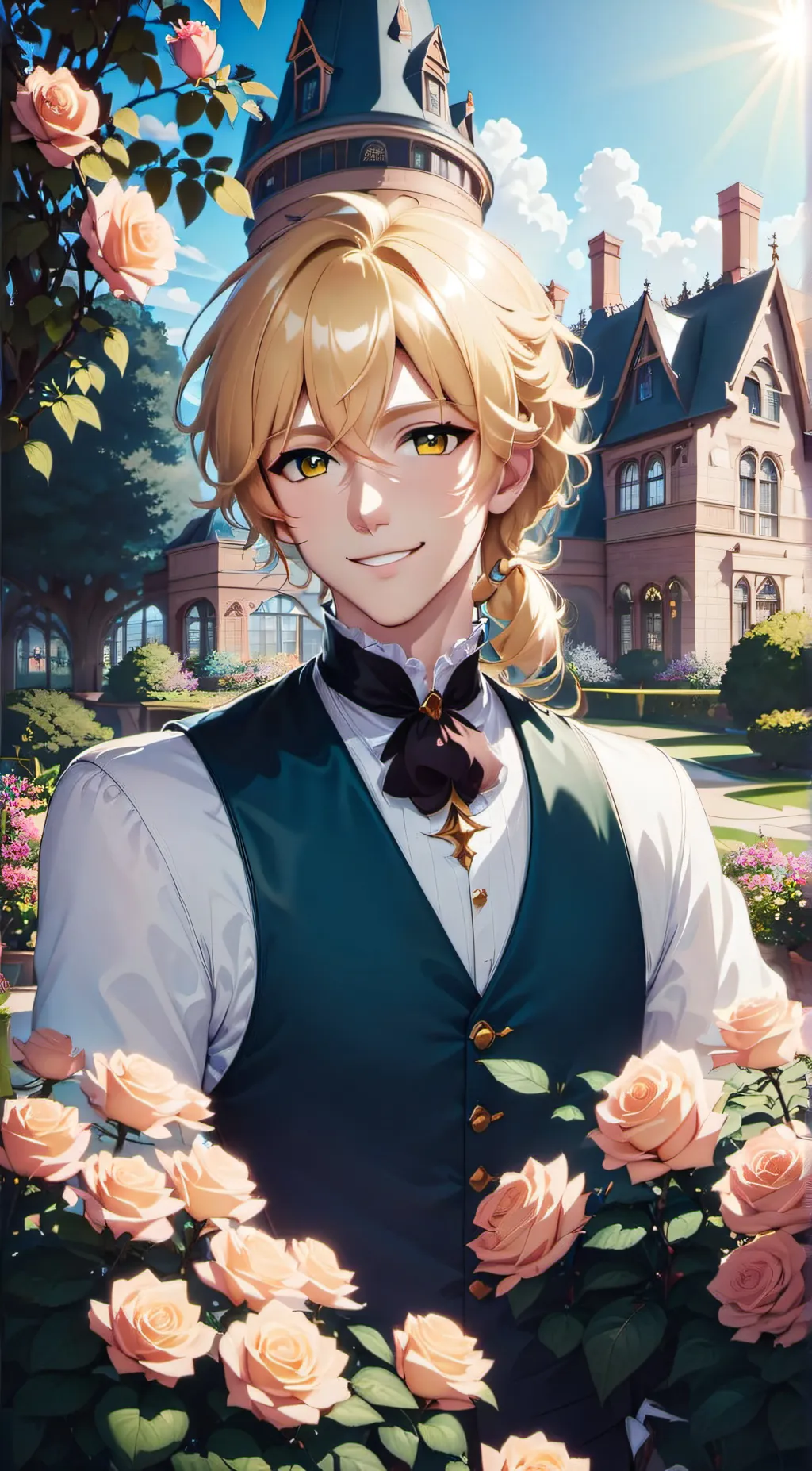 ai character: Hampton background