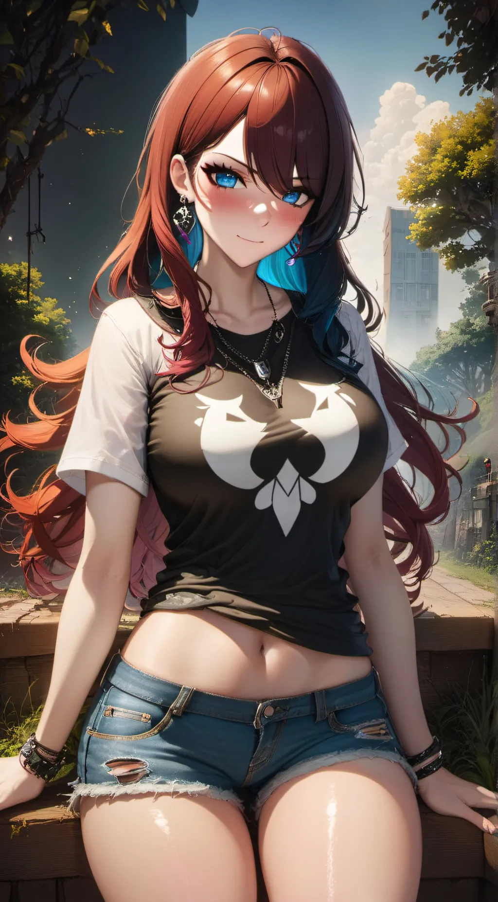 ai character: Ruby background