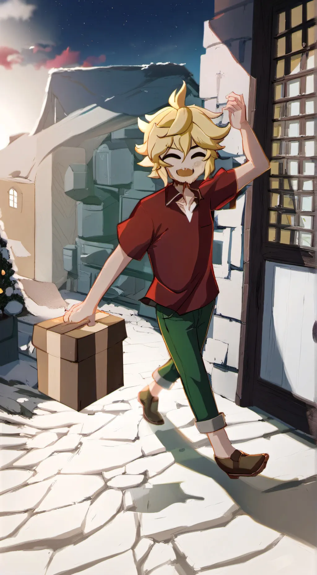 ai character: Jim. And ₮ł₥.  background