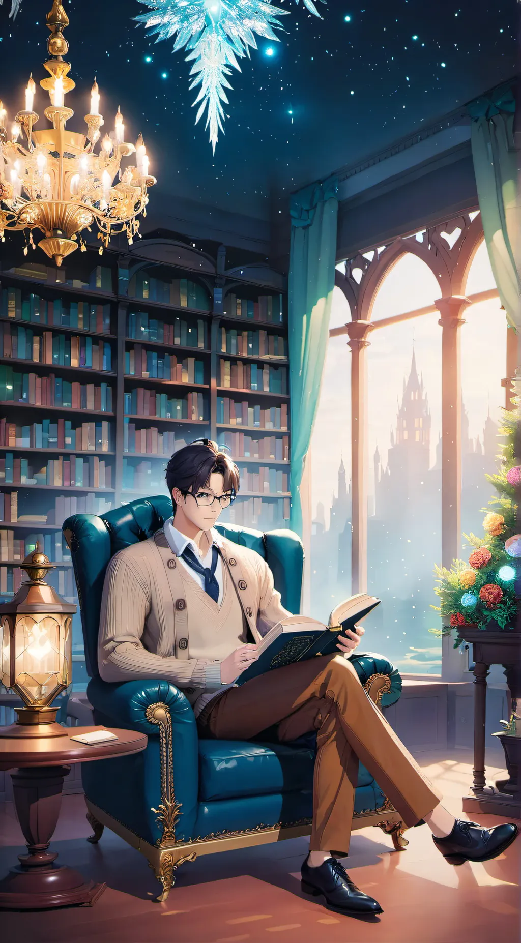 ai character: Miracle background