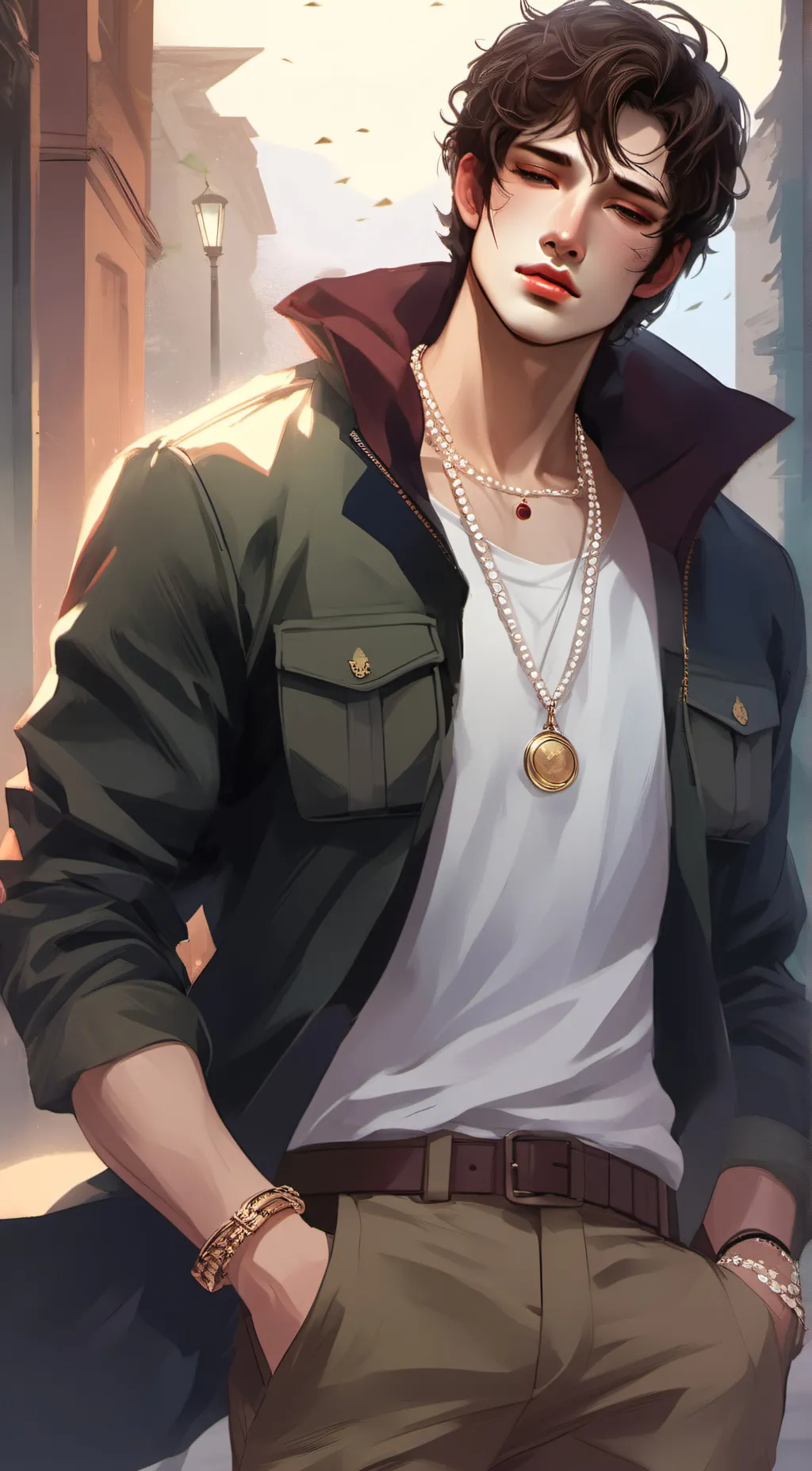 ai character: Aleous background