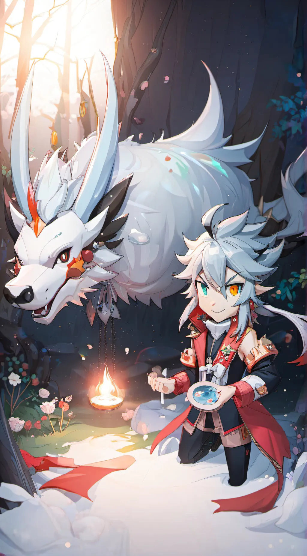 ai character: Gemo background