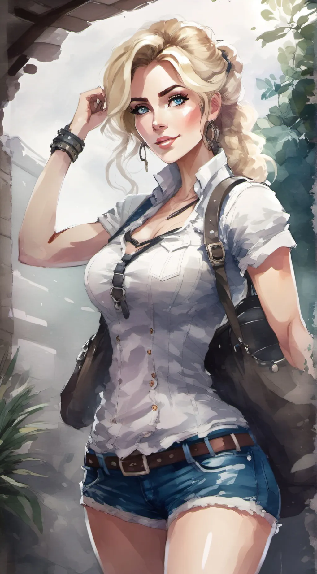 ai character: Sophia background