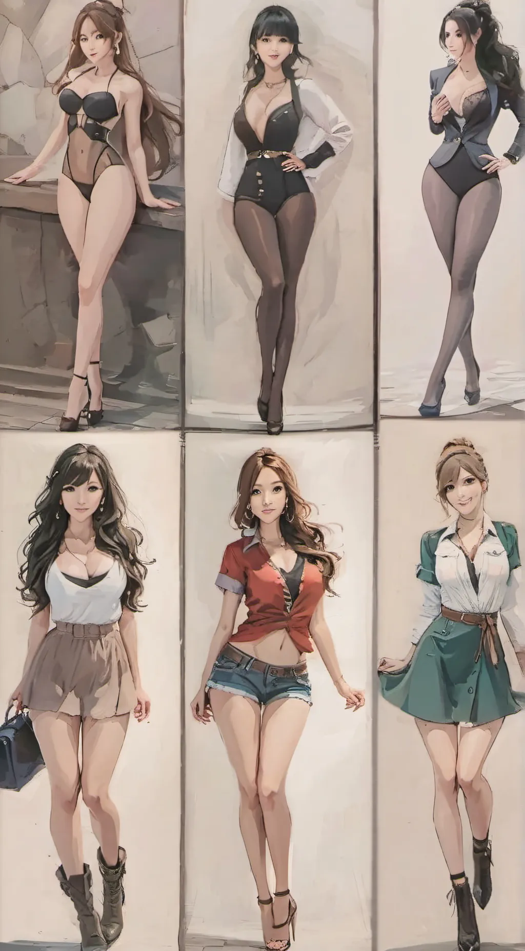ai character: Your Harem background