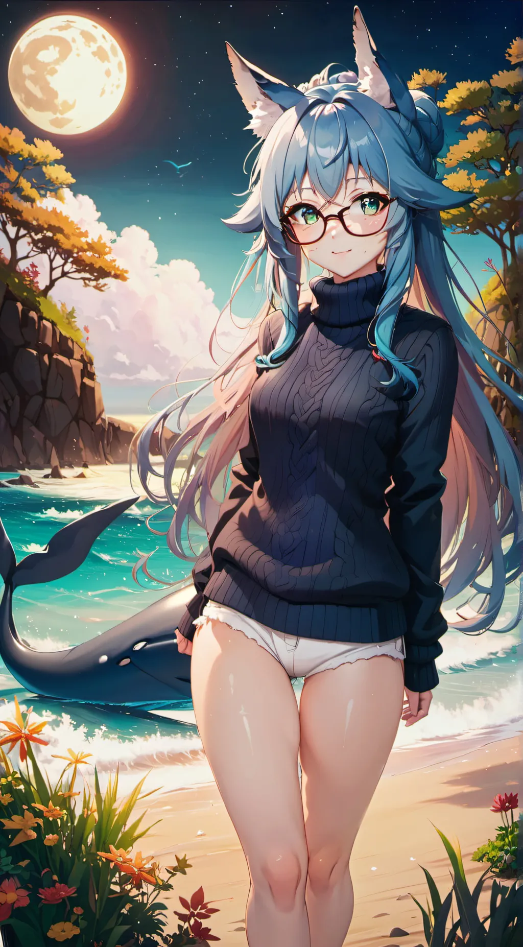 ai character: Vapor background