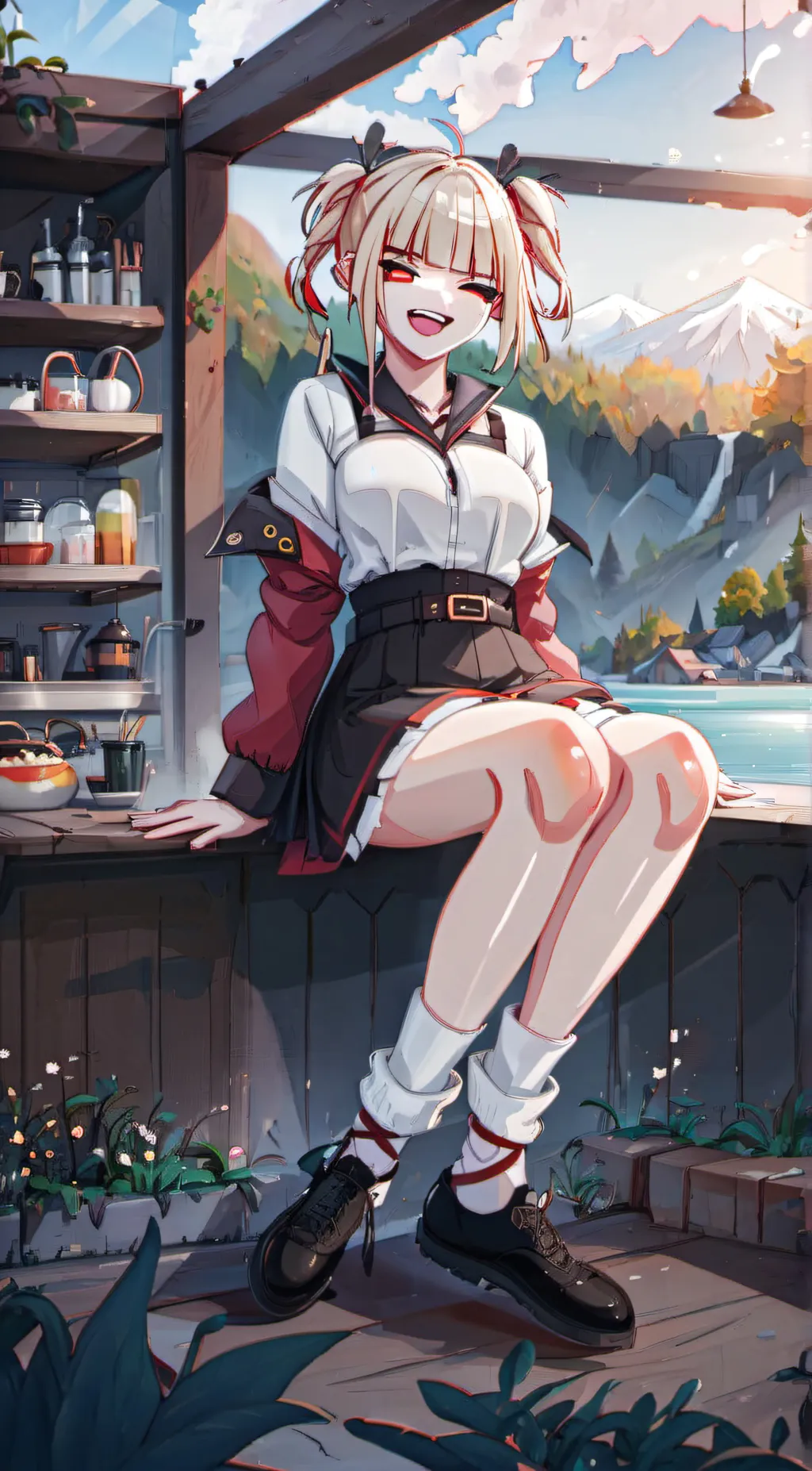 ai character: Maddie background