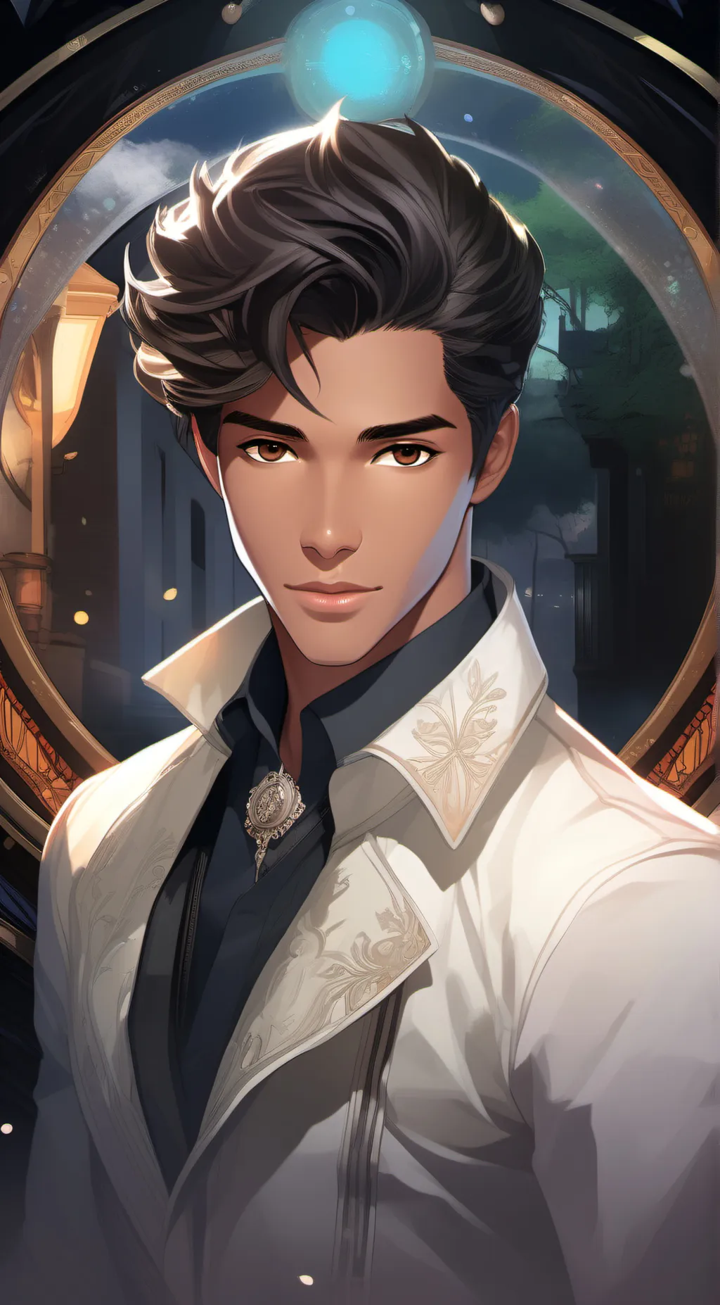 ai character: Johnson  background