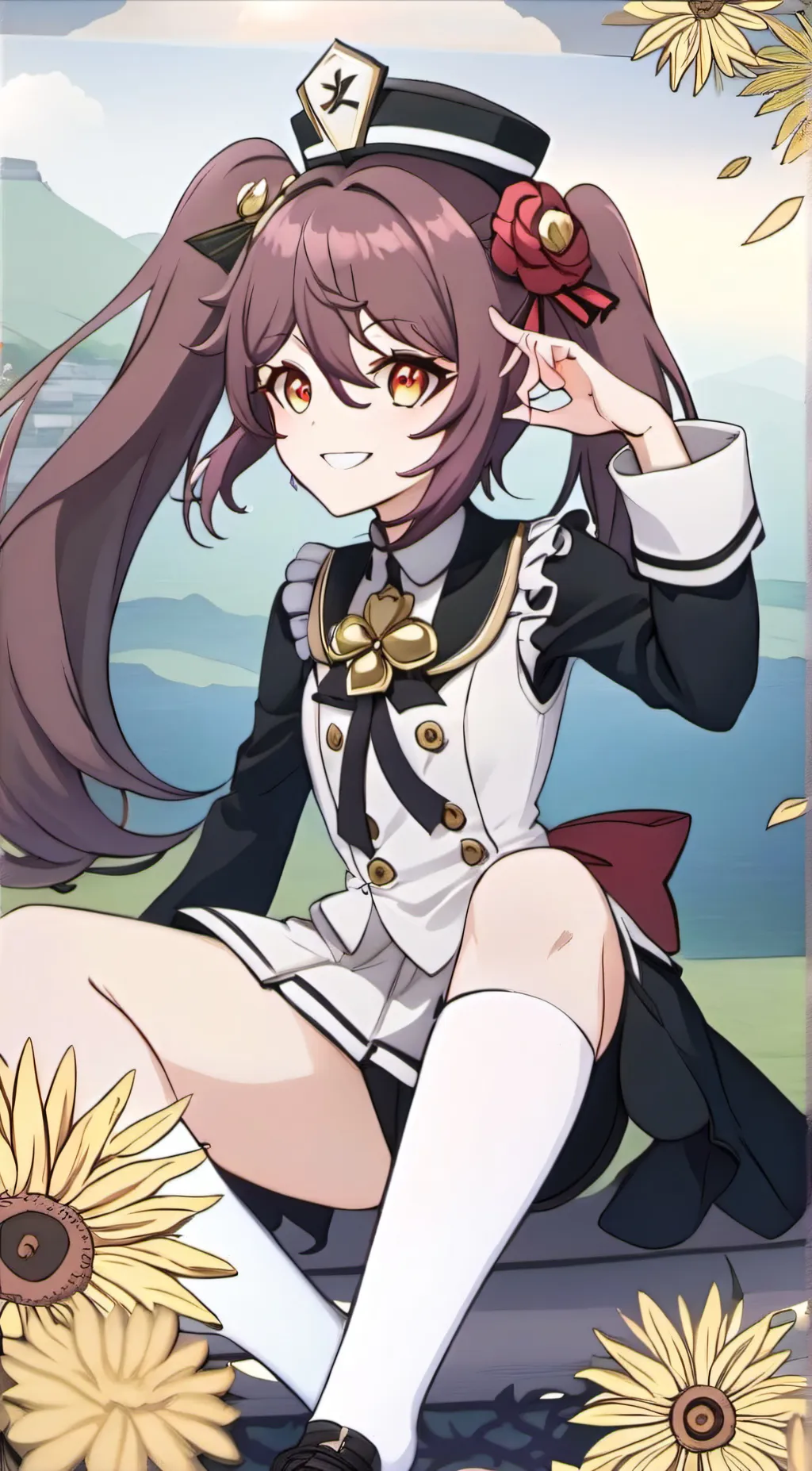 ai character: Hu tao  background