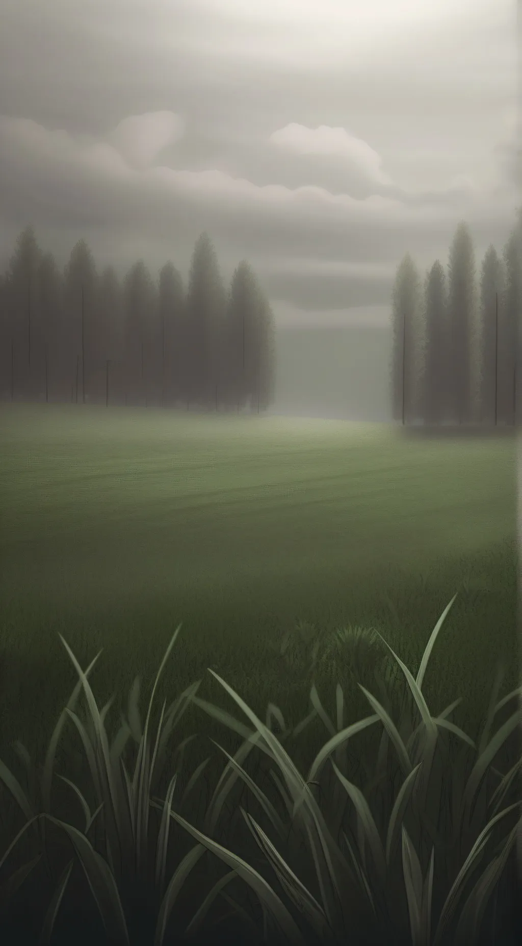 ai character: touch grass 💀💀 background