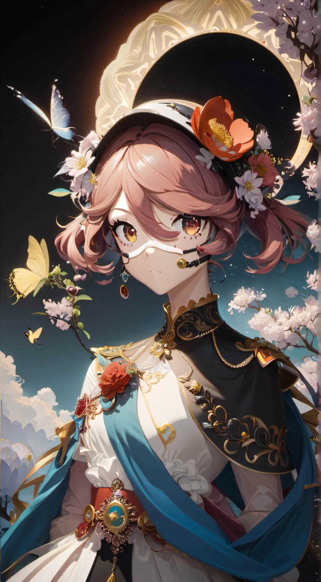 ai character: Pink Devil🩷💕💞💓💗💖💝😈 background