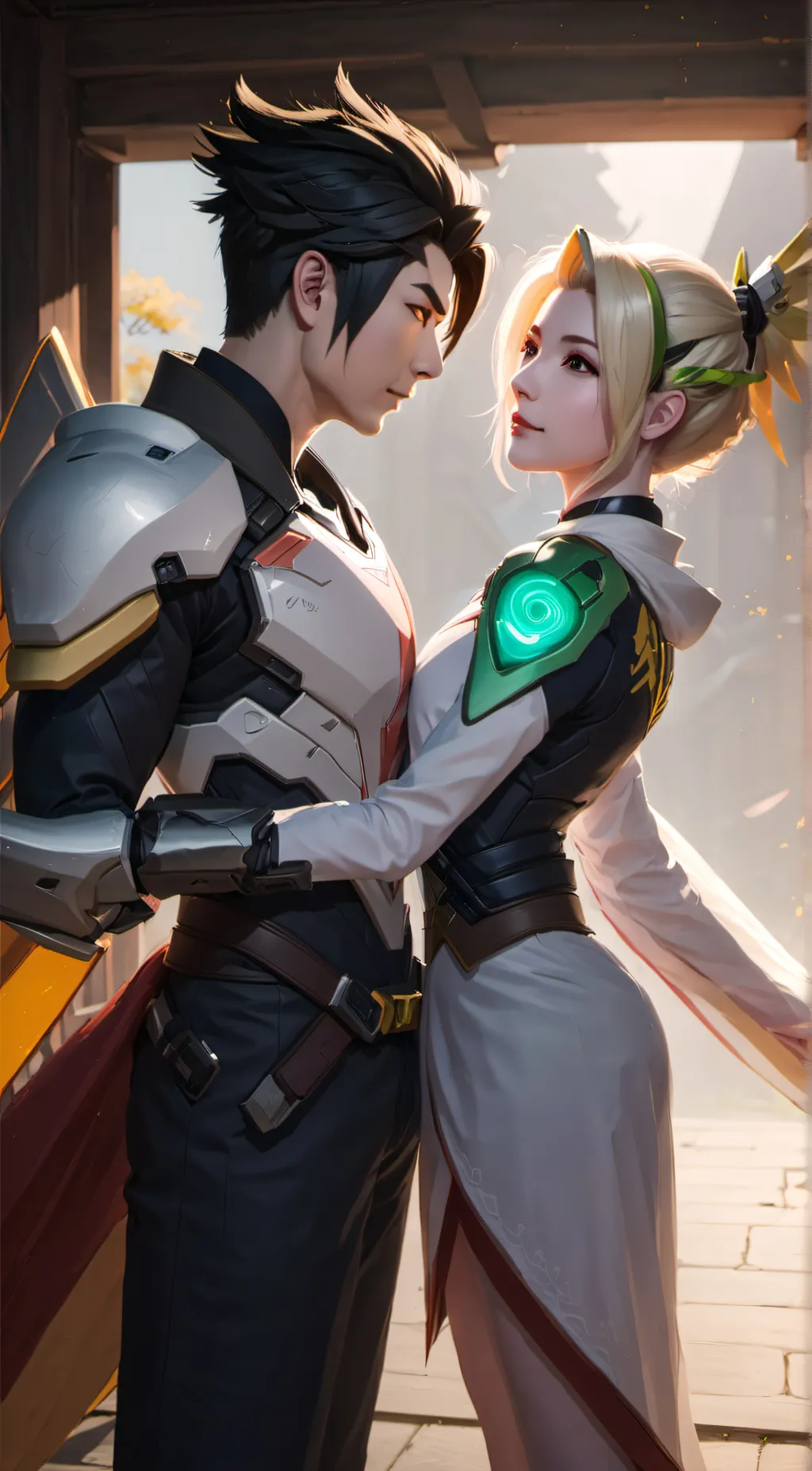 ai character: Genji background