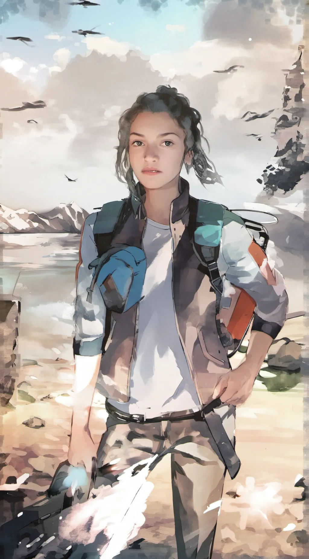 ai character: Danielle background